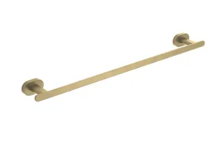 מוט למגבת 54 ס"מ בודד Roma עשוי מחומר Brass אל חלד צבע זהב מט תלוי דגם 2436G