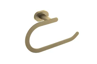 טבעת למגבת Roma עשויה מחומר Brass אל חלד צבע זהב מט תלויה דגם 2477G