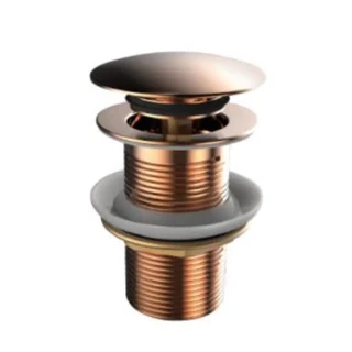 ונטיל לכיור רחצה Brass אל חלד צבע רוז גולד דגם DR-09
