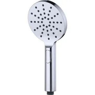 מזלף יד מעוגל עשוי מחומר פלסטיק קשיח ABS יש לו מצב 3 מצבי זרימה צבע ניקל מבריק דגם MY-2012